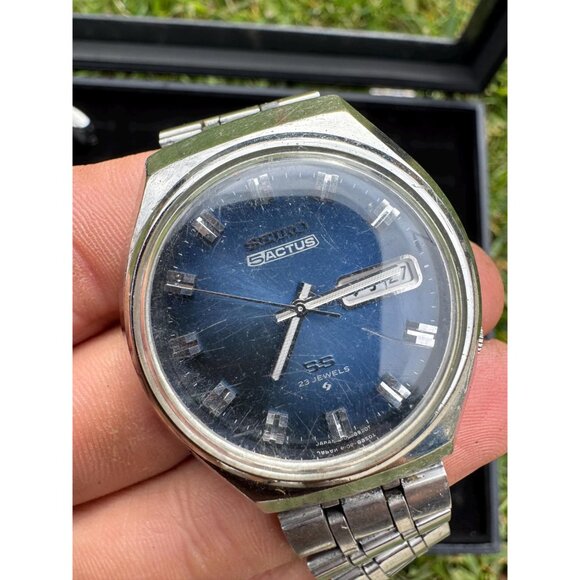 Lot of 3 Vintage 1970s Seiko Watches - Picture 8 of 16